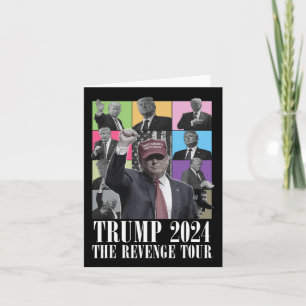 Carte Donald Trump La Revenge Tour 2024 Pour Hommes Et F
