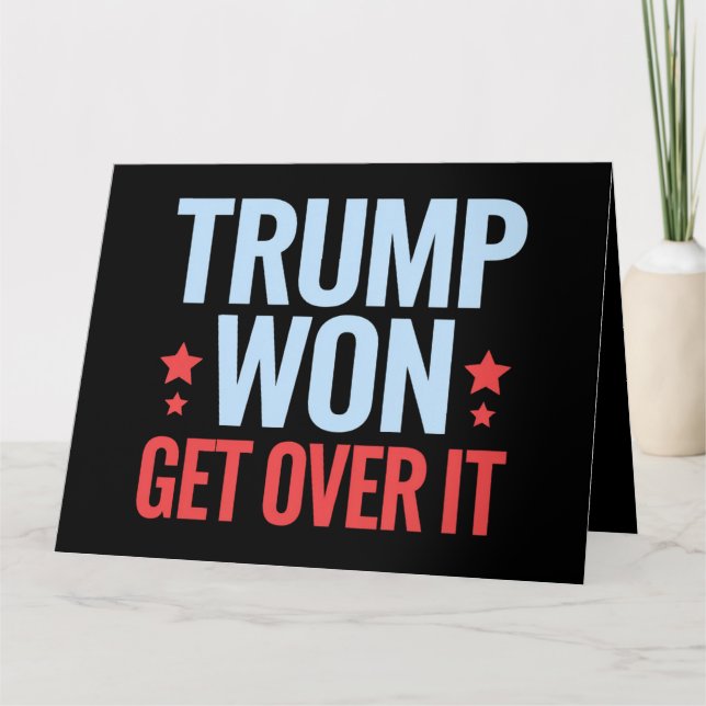 Carte Donald Trump remporte la victoire 2024 Trump (Devant)