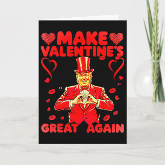 Carte Donald Trump rend la Saint-Valentin à nouveau géni