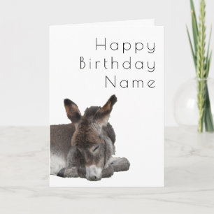 Carte Donkey Foy Deco Anniversaire