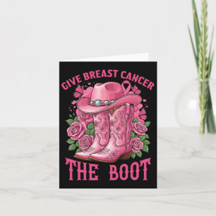 Carte Donner le cancer du sein Le Ribbo de sensibilisati