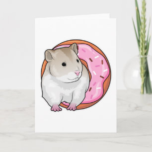 Carte Donut de hamster
