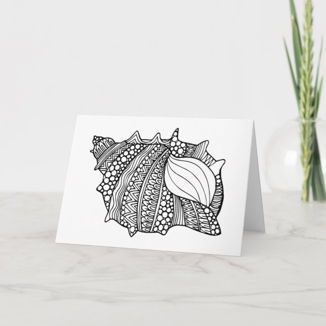 Carte Doodle inspiré (Devant)