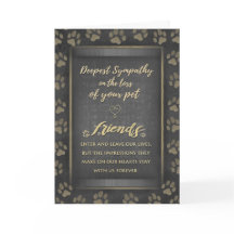 Carte d'or Perte d'animal de compagnie Vet & Busin