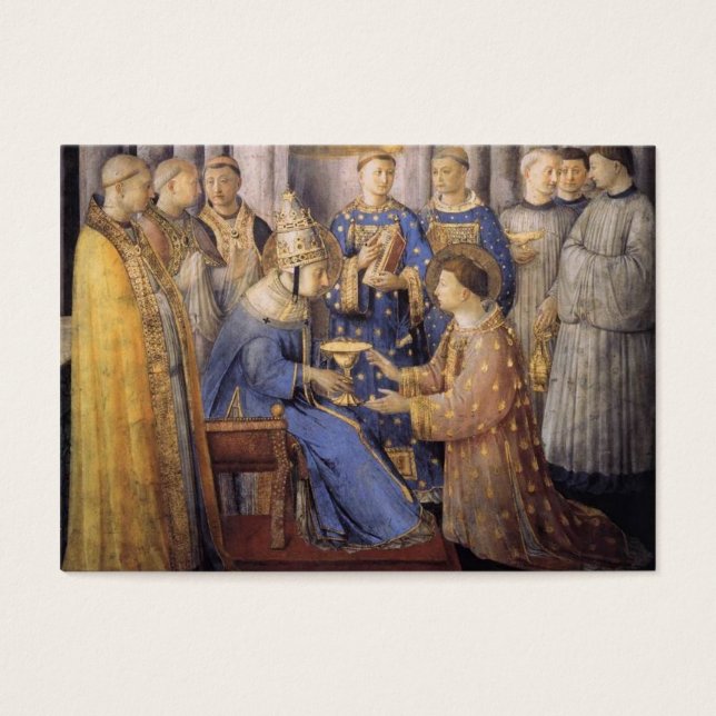 Carte d'Ordination pour diaconé (LATIN) (Devant)