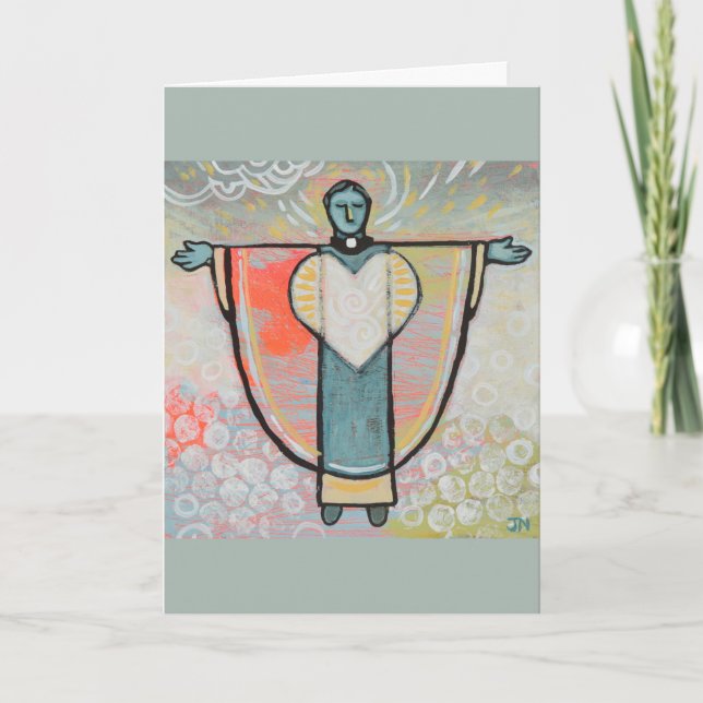 Carte d'ordination sacerdotale des Saints Ordres (Devant)