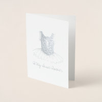 À mon professeur de danse Ballet Tutu Ballerina Co