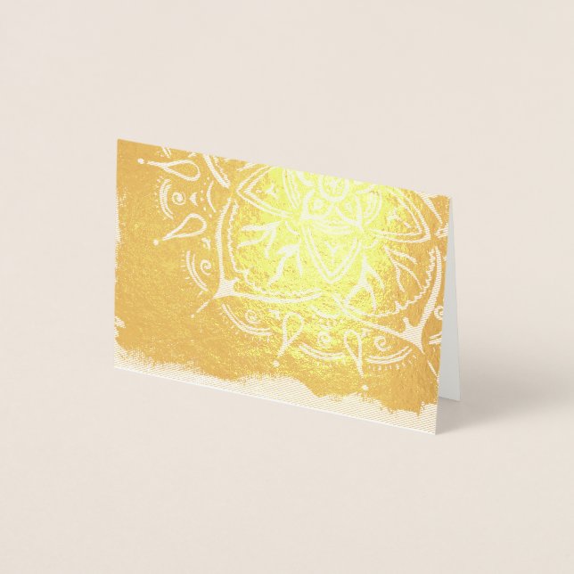 Carte Dorée Âge d'or (Devant)