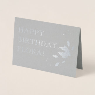 Carte Dorée Anniversaire de l'argent