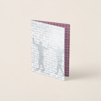 Carte Dorée Black Magic Hollyhock par Yeshaya Dank -