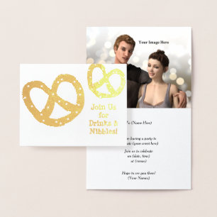 Carte Dorée Boissons et grignotines - Golden Pretzel - Personn