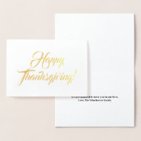 Bon thanksgiving de script personnalisé nom de tex