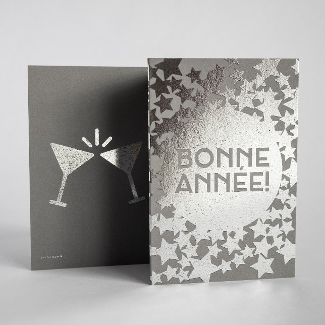 Carte Dorée Bonne Année - French New Year (Créateur téléchargé)