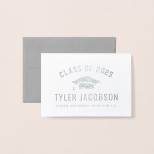 Carte Dorée Classe moderne de 2023 Graduation personnalisée Ar