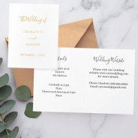 Détails de site web en or blanc pour mariage de lu