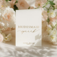 Discours de demoiselle d'honneur de mariage Ellesm