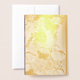 Carte Dorée Foil Card