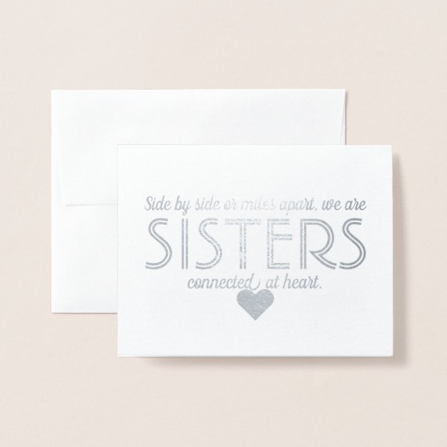 Carte Dorée Fun Bridesmaid ou Maid of Honor (Devant avec enveloppe)
