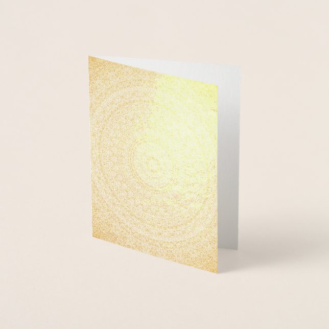 Carte Dorée Golden Mandala (Devant)