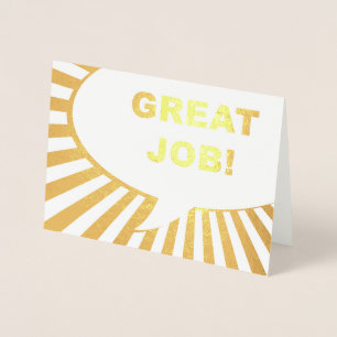 Carte Dorée grand travail bande dessinée bulle doré feuille