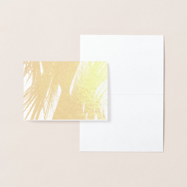 Carte Dorée HAMbWG - Gold Foil Card - Or et blanc (Affichage)