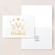 Heureux Hanoukka Menorah
