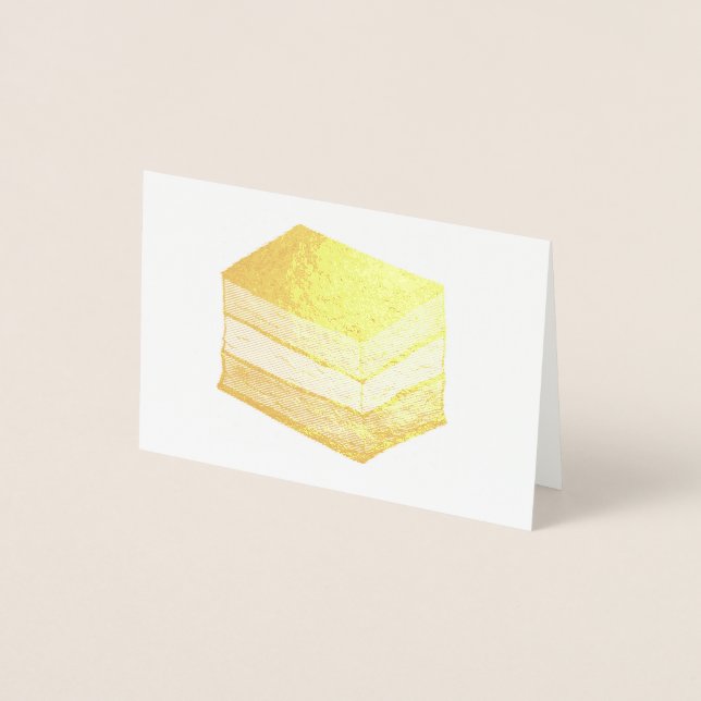 Carte Dorée Italien Arc-en-ciel 7 couches Cookie de Noël (Devant)