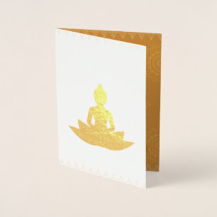 Carte Dorée Joyeux anniversaire pour toi ! Je vous souhaite le
