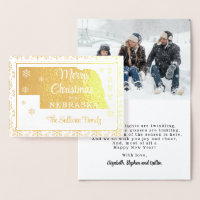 Joyeux Noël de l'État du Nebraska | Photo