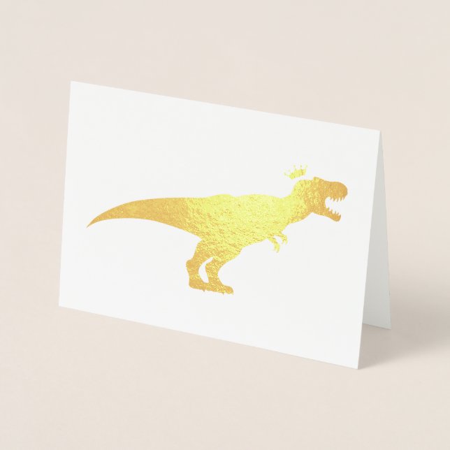 Carte Dorée King T-Rex (Devant)