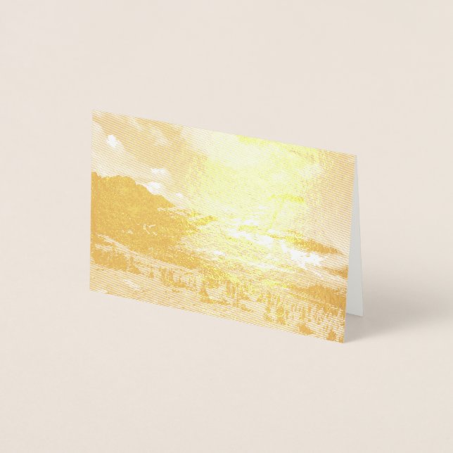 Carte Dorée Lac Caché (Devant)