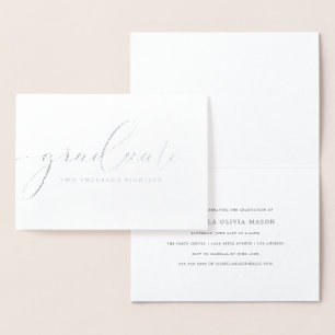 Carte Dorée Manuscrit licencié élégant moderne (vrai