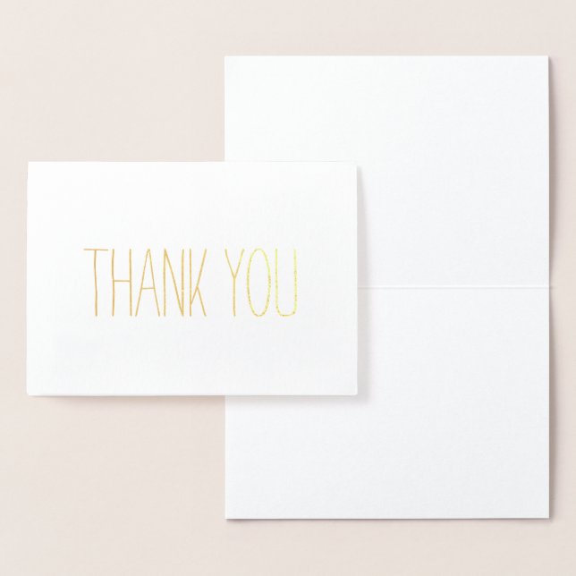 Carte Dorée Merci (Affichage)