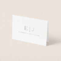 Monogramme Simple Minimal Initiale Couple