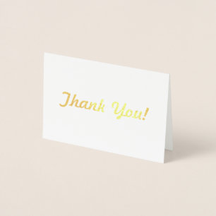 Carte Dorée Montrez votre appréciation avec un beau Merci !