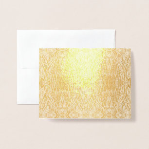 Carte Dorée Motif CGGWOMF "de regard persan antique de