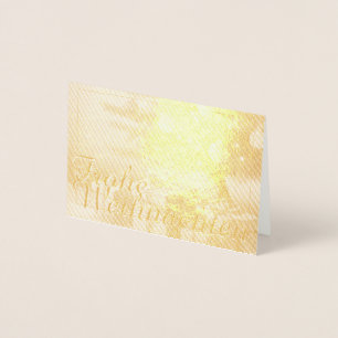 Carte Dorée Motiv, mit Geschenken unterm Weihnachtsbaum 37016