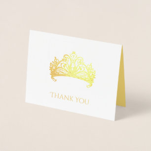Carte Dorée Pageant Crown Foil Card