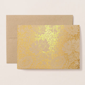 Carte Dorée Personnalisé