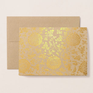 Carte Dorée Personnalisé