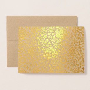 Carte Dorée Personnalisé