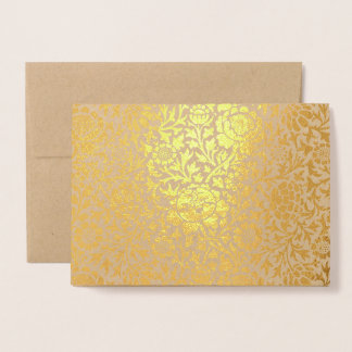 Carte Dorée Personnalisé