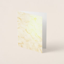 Carte Dorée Pétales roses