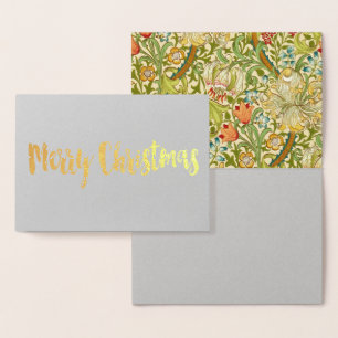 Carte Dorée Pre-Raphaelite d'or de cru de lis de William