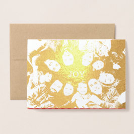 Carte Dorée Puisse votre année être remplie de Joy Christmas P