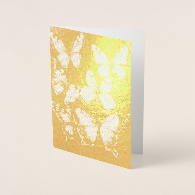 Carte Dorée Taille : Standard (5"x7") Éblouissant et ravissant (Devant)