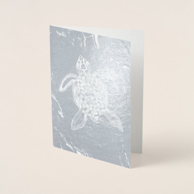 Carte Dorée Tortue de mer céleste (à l'intérieur) (Devant)