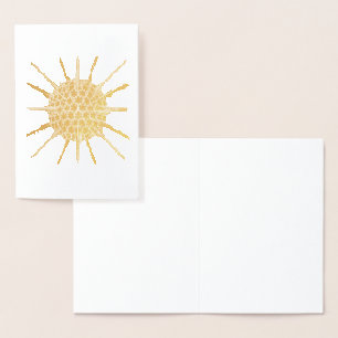 Carte Dorée Vintage Haeckel