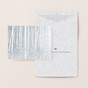 Carte Dorée Walden Pond/Woods : vacances à Yuletide-