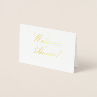 Carte Dorée Welcome Home! Real Estate Card
